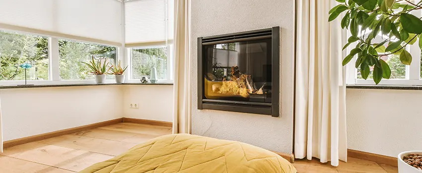Residential Fireplace Ceramic Glass Installation in Elkhart, IN