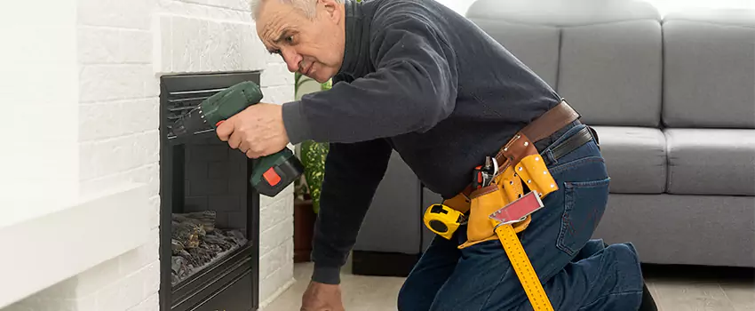 New Indoor Fireplace Installation in Elkhart, Indiana