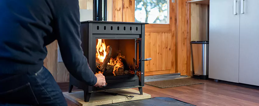 Open Hearth Wood Fireplace Installation in Elkhart, IN