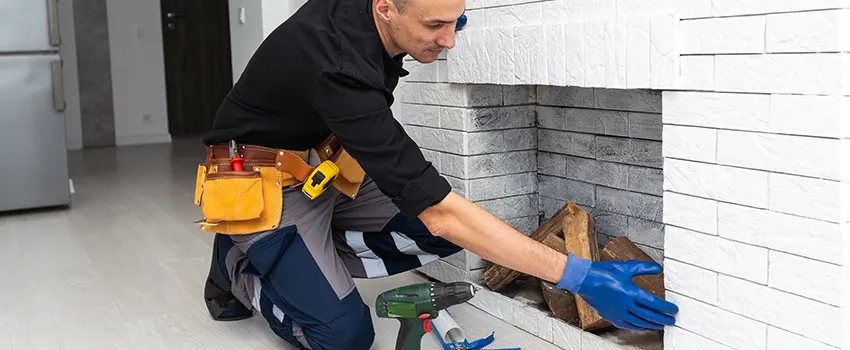 Fireplace Damaged Damper Frame Repair Services in Elkhart, Indiana