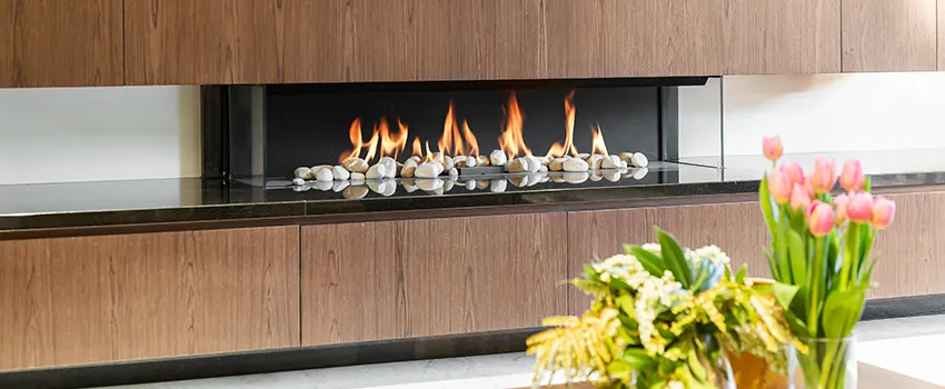 Double-height Fireplace Design Refurbishment in Elkhart, Indiana